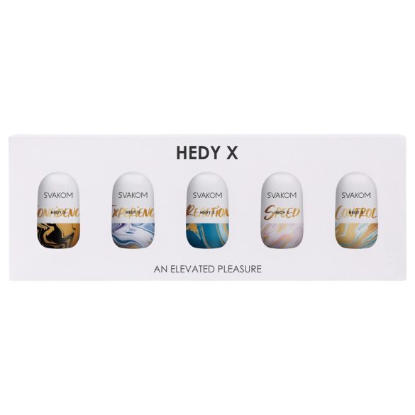 Svakom Hedy X Mixed - Masturbatie-eier Set (5 stuks)