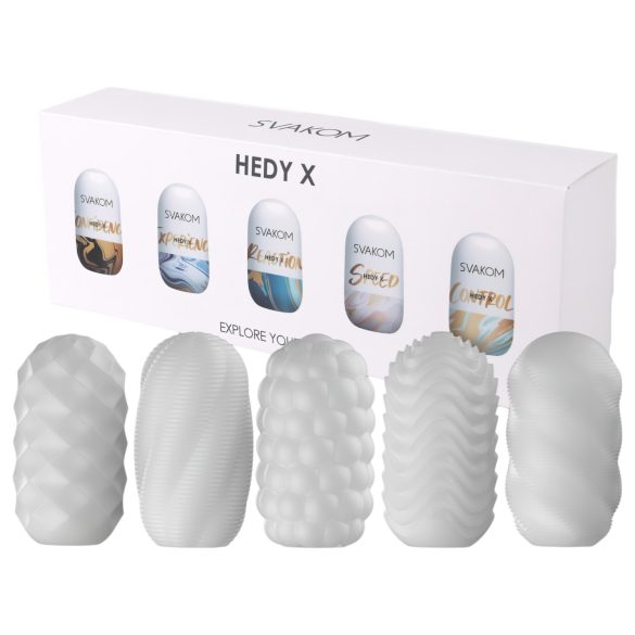 Svakom Hedy X Mixed - masturbatoreieren set - 5 stuks