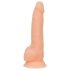 Naked Addiction 8 - zuignap, levensechte dildo (20 cm)