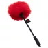 Fifty Shades of Grey - Pluim tickler - zwart/rood