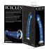 Icicles No. 29 - spiraalvormige glazen dildo (blauw)