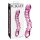 Icicles No. 55 - Dubbelzijdige G-spot glazen dildo (roze)