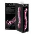Icicles No. 55 - Dubbelzijdige G-spot glazen dildo (roze)