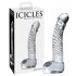 Icicles No. 61 - Glazen Dildo met Herkenbare Vorm (Transparant)