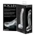 Icicles No. 61 - Glazen Dildo met Herkenbare Vorm (Transparant)