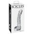 Icicles No. 61 - Glazen Dildo met Herkenbare Vorm (Transparant)