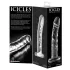 Icicles No. 62 - glazen dildo met penisvorm - transparant