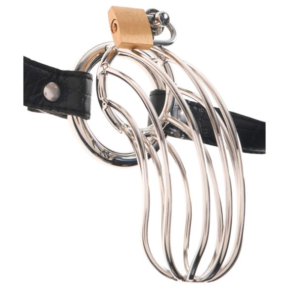 Fetish The Prisoner - metalen peniskooi (zilver)