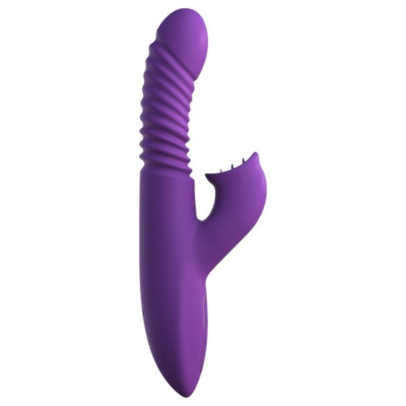**Fantasy For Her – 3-in-1 stootvibrator met verwarmende functie (paars)**