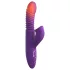 Fantasy For Her - 3-in-1 vibrator met stootfunctie en verwarmend - paars