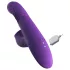 Fantasy For Her - 3-in-1 vibrator met stootfunctie en verwarmend - paars
