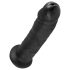 King Cock 9 - dildo met zuignap - zwart