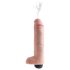 King Cock 10 - levensechte spuitende dildo (25cm) - naturel
