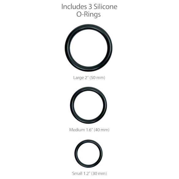 King Cock 7 - strap-on dildo met harnas - zwart