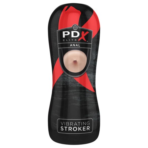PDX Elite - vibrerende anale masturbator - realistische huidkleur