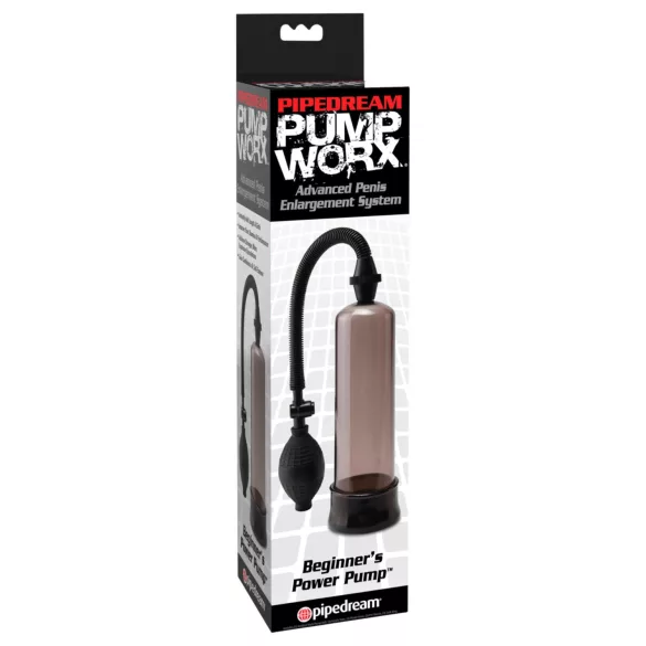 Pump Worx - penispomp - beginner - zwart