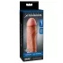 Pipedream - X-TENSION Perfect 1 - levensechte penishuls (17,7 cm, naturel)