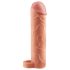 X-TENSION Perfect 2 - penis huls met ring (19 cm) - naturel