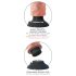 King Cock - Realistische Dildo Vibrator - Buigzaam - 25cm