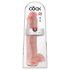 King Cock 15 - Realistische Dildo met Zuignap en Ballen (38cm) - Huidskleurig