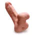 PDX Reach Around - 2-in-1 masturbator en penismof - natuurkleur