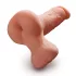 PDX Reach Around - 2-in-1 masturbator en penismof - natuurkleur