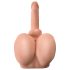 PDX Dirty Talk - realistische masturbator torso met dildo - huidkleur