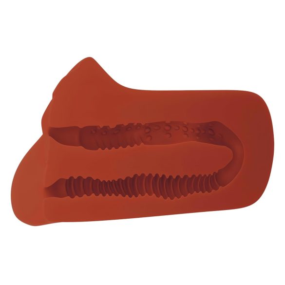 PDX - 2-in-1 masturbator - levensecht - bruin