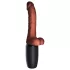 King Cock Plus 7,5 - dildo vibrator met ballen - bruin