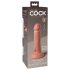 King Cock Elite 6 - realistische dildo met zuignap - 15cm - huidskleur