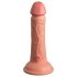 King Cock Elite 6 - realistische dildo met zuignap (15 cm) - natuurleur