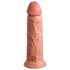 King Cock Elite 8 - zuignap, levensechte dildo (20cm) - naturel