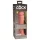 King Cock Elite 8 - dildo met zuignap en vibrator - 20 cm - huidskleur