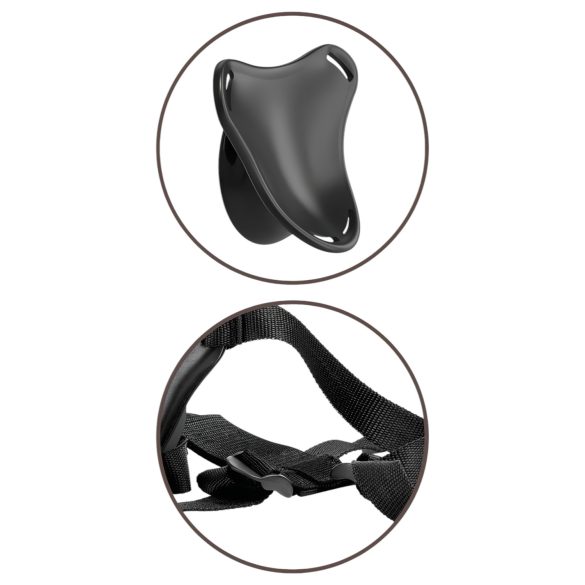 King Cock Elite Beginner's - strap-on dildo - realistisch - huidskleur