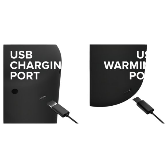 PDX Elite - verwarmde masturbator - zwart