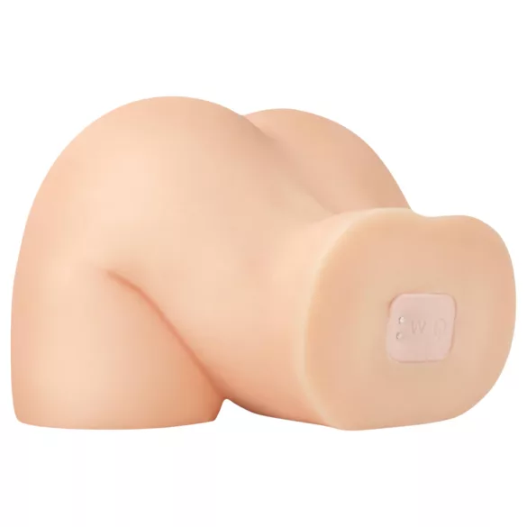 PDX Elite - vibrerende 2-in-1 masturbator - realistisch - huidkleur