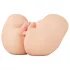 PDX Elite - vibrerende 2-in-1 masturbator - realistisch - huidkleur