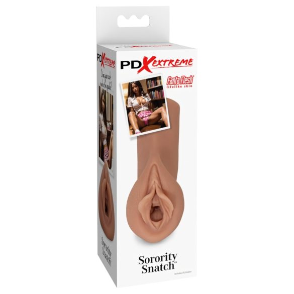 Pipedream Sorority Snatch - masturbator - realistische vagina - huidkleur