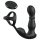 Anal Fantasy Ass-Gasm - roterende anaalvibrator met penisring (zwart)