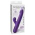 Fantasy For Her - 2in1 stotende vibrator en clitorisstimulator (paars)