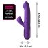 Fantasy For Her - 2in1 stotende vibrator en clitorisstimulator (paars)