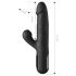 Fetish - thrusting vibrator met 3 motoren - zwart
