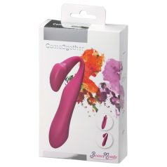   BeauMents Come2gether - oplaadbare, waterdichte duo-vibrator (roze)