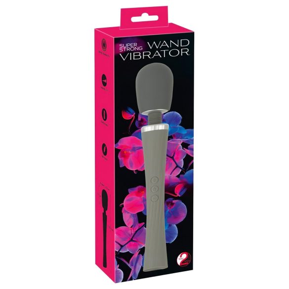 You2Toys - Super Strong Wand - krachtige vibratormassage (grijs)
