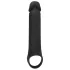 Rebel - vibrerende penis sleeve - oplaadbaar met afstandsbediening - zwart