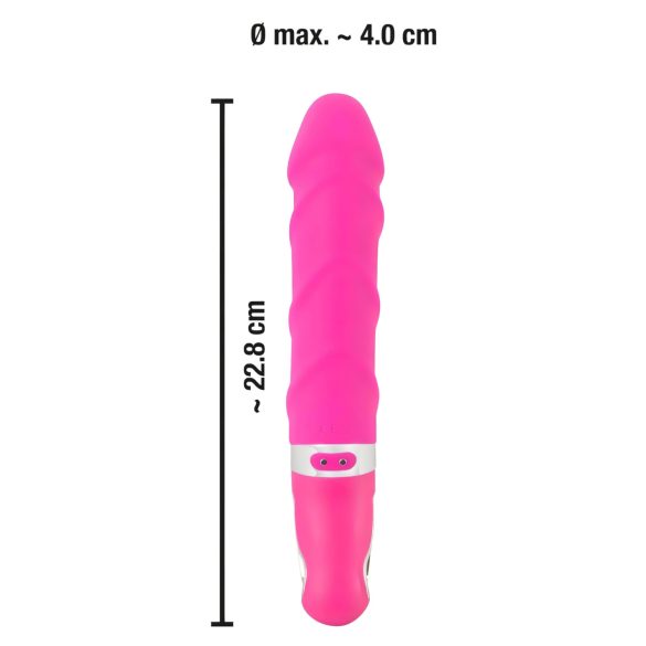 SMILE Soft - vibrator oplaadbaar verwarmend - siliconen roze