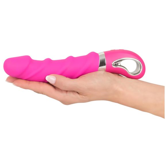 SMILE Soft - vibrator oplaadbaar verwarmend - siliconen roze