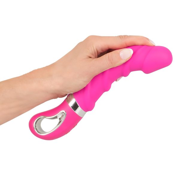 SMILE Soft - vibrator oplaadbaar verwarmend - siliconen roze