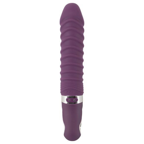 SMILE Soft - vibrator - oplaadbaar, verwarmend - siliconen, paars