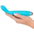 Cuties Mini - G-spot vibrator - oplaadbaar, waterdicht - turquoise